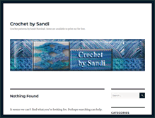 Tablet Screenshot of crochet.sandimarshall.com